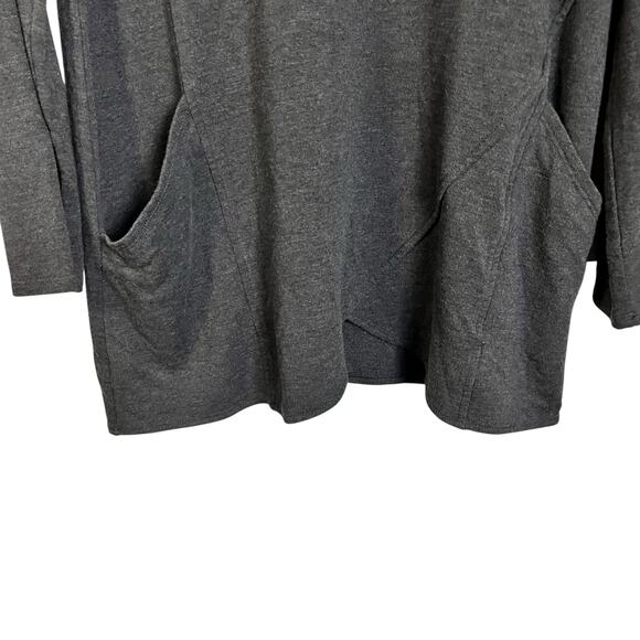 Pure Jill J. Jill Long Sleeve Cowl Neck Tunic Pockets Tunic Lagenlook Med (3010) - Picture 2 of 7